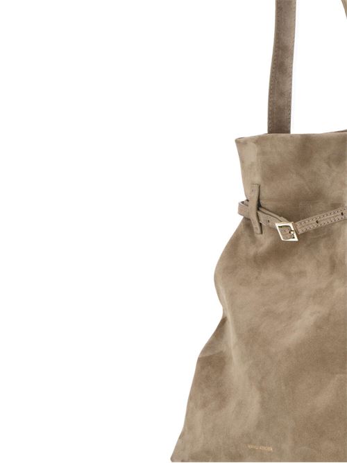 Tote du jour linen suede Manu Atelier | 2024151LINEN